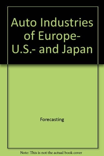 Japanese Industrial Competition to 1990