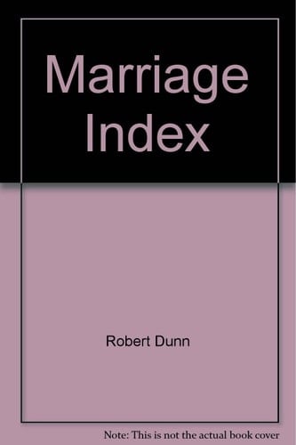 Marriage Index St. Gabriel Presbyterian Church, 1779-1925 and First Presbyterian Church, 1911-1925, Montreal, Québec