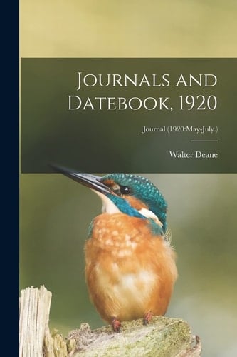Journals and Datebook, 1920; Journal (1920 May-July.)