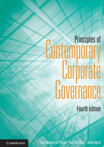 Principles of Contemporary Corporate Governance