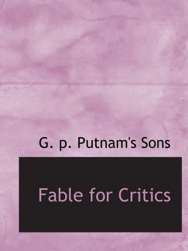 Fable for Critics
