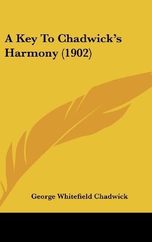 A Key To Chadwick's Harmony (1902)
