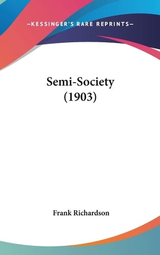 Semi-Society (1903)