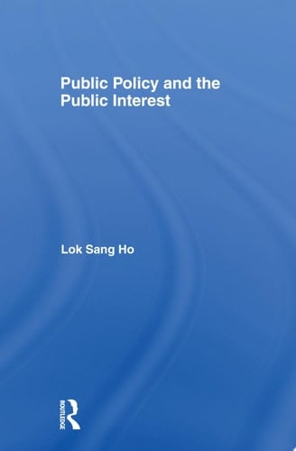 Public Policy and the Public Interest