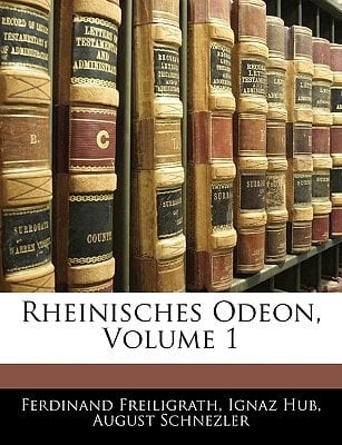 Rheinisches Odeon, Erster Jahrgang (German Edition)
