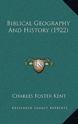 Biblical Geography And History (1922)