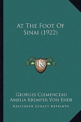 At The Foot Of Sinai (1922)