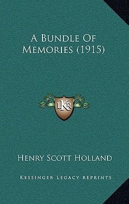 A Bundle Of Memories (1915)
