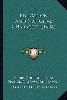 Education And National Character (1908)