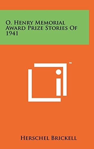 O. Henry Memorial Award Prize Stories of 1941