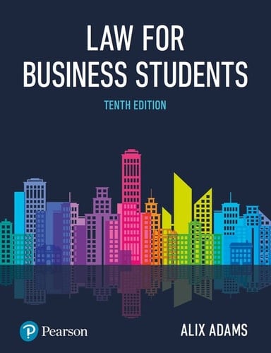 Adams: Law for Bus Students PDF eBook_o10