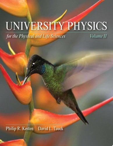 University Physics for the Physical and Life Sciences: Volume II
