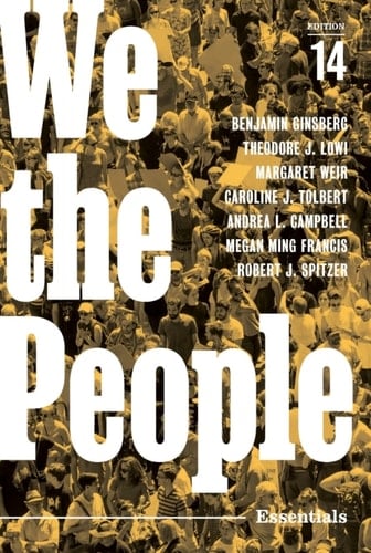 We the People Essentials 14e + Governing California 9e Digital Bundle