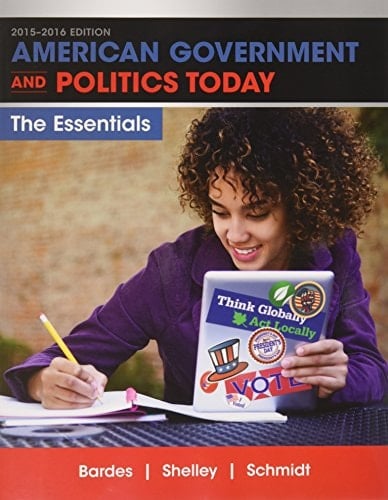 Bundle: American Government and Politics Today: Essentials 2015-2016 Edition (Book Only), 18th + LMS Integrated for MindTap Political Science, 1 terms (6 months) Printed Access Card
