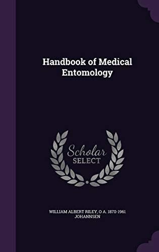 Handbook of Medical Entomology