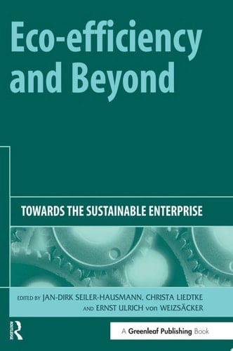 Eco-efficiency and Beyond Towards the Sustainable Enterprise