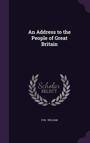 An Address to the People of Great Britain