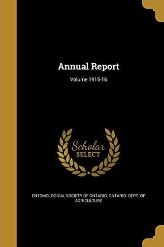 Annual Report; Volume 1915-16