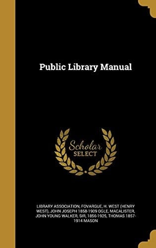 Public Library Manual