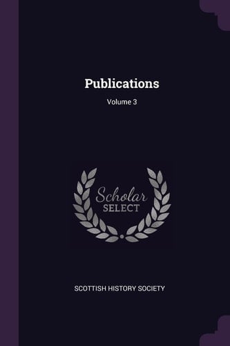 Publications; Volume 3