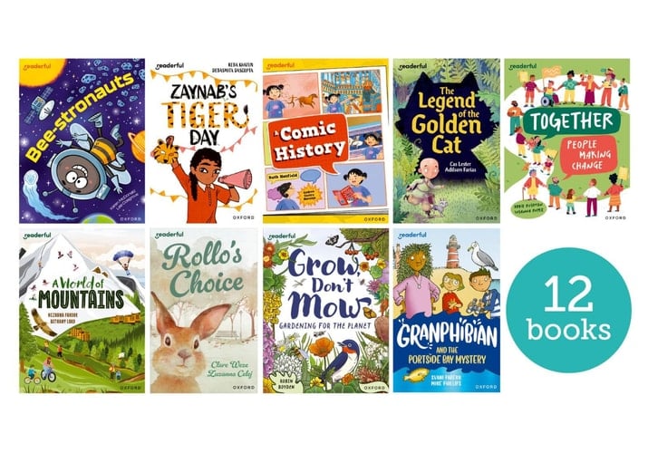 Readerful Oxford Reading Levels 12-13: Independent Library Singles Pack of 12