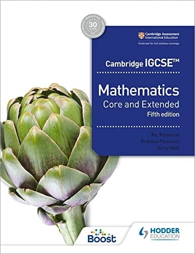 Cambridge IGCSE Core and Extended Mathematics Fifth Edition Hodder Education Group
