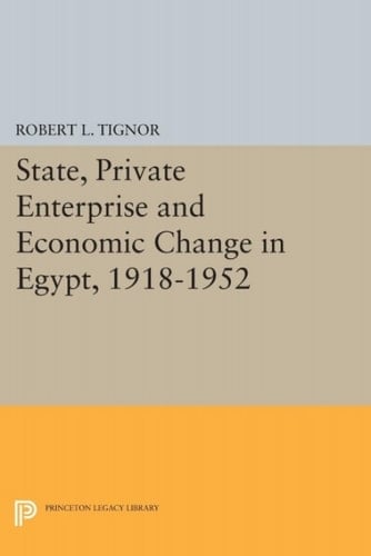 State, Private Enterprise and Economic Change in Egypt, 1918-1952