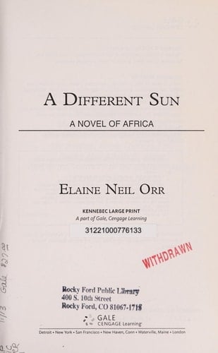 A Different Sun