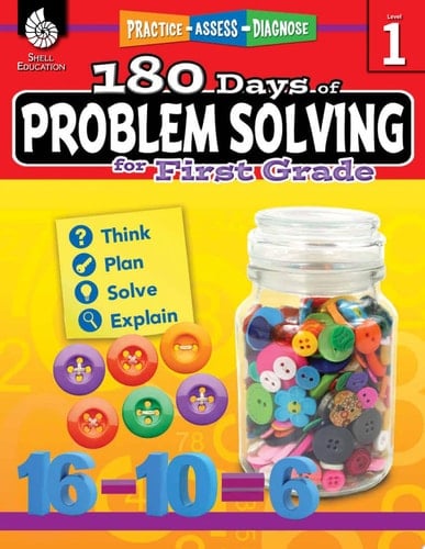 180 Days: Problem Solving for First Grade Practice, Assess, Diagnose