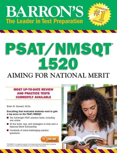 Barron's PSAT/NMSQT 1520 Aiming for National Merit