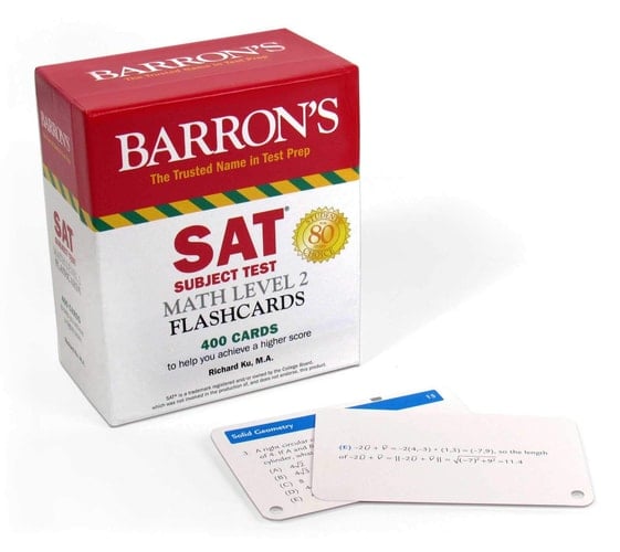 Barron's Sat Subject Test Math Level 2 Flash Cards