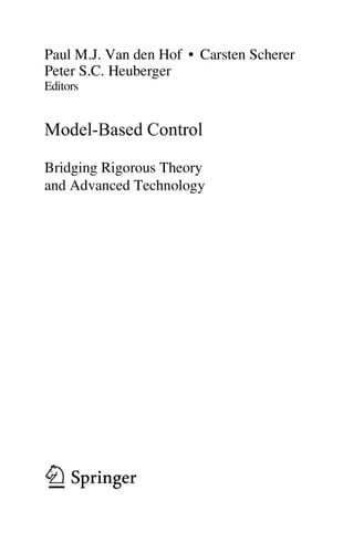 Model-Based Control: