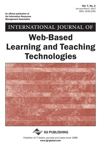 International Journal of Web-Based Learning and Teaching Technologies (Ijwltt)