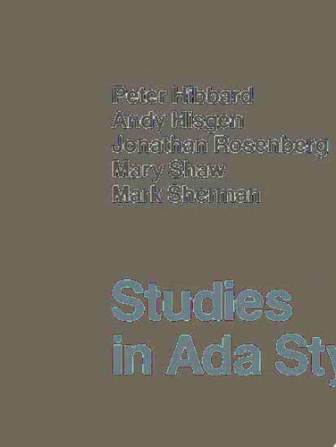 Studies in Ada Style