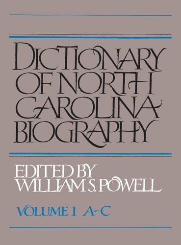 Dictionary of North Carolina Biography: H-K