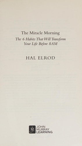 The Morning Miracle