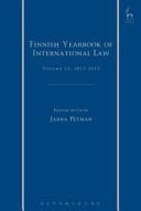 Finnish Yearbook of International Law Volume 23, 2012-2013
