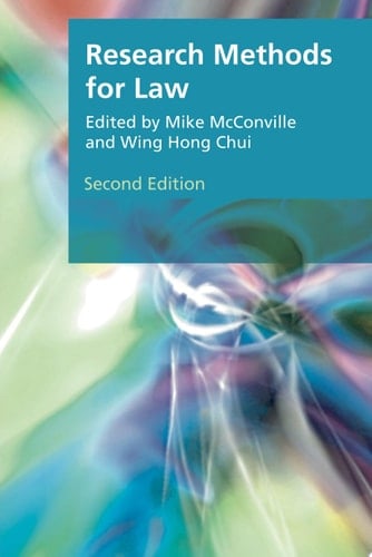 Research Methods for Law