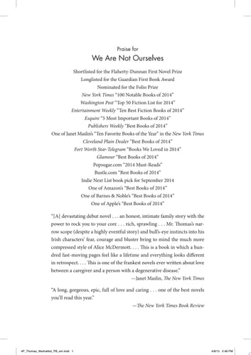 We Are Not Ourselves