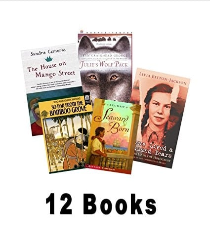 Multicultural Pack : Number the Stars; Julie of the Wolves; Bud Not Buddy; the House on Mango Street; Finding Miracles (Children Book Sets : Grade 5 - 8)