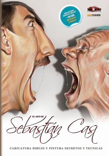 El Arte de Sebastian Cast : Caricaturas Dibujo y Pintura ,Secretos y Tecnicas