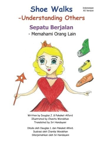 Shoe Walks - Understanding Others Indonesian A5 Version Sepatu Berjalan - Memahami Orang Lain