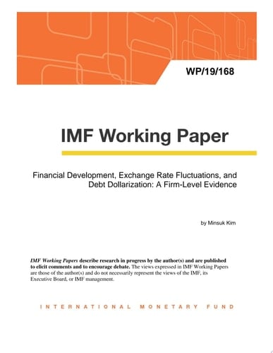 Financial Development, Exchange Rate Fluctuations and Debt Dollarization: A Firm-Level Evidence