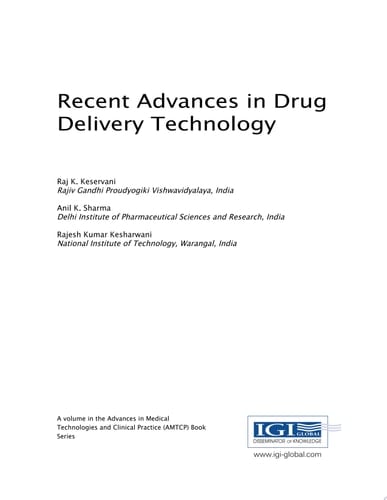 Recent Advances in Drug Delivery Technology