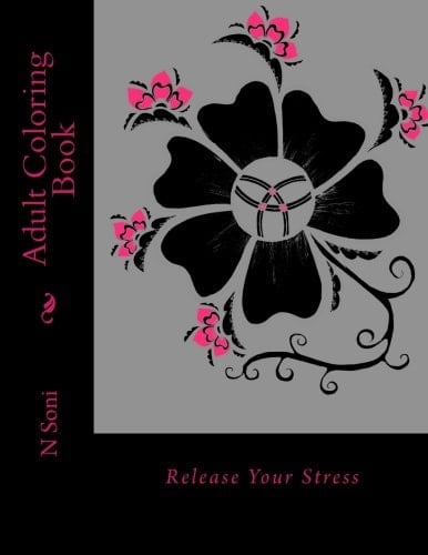 Adult Coloring Book Stress Relieving Designs