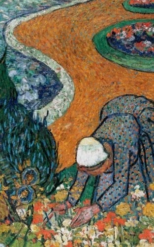 Van Gogh Notebook Memory of the Garden at Etten (Ladies of Arles), 1888 (Van Gogh Notebook, Notebook, Journal, Journal Notebook, Journal for Girls, Journal for Women, Journal Prompts)
