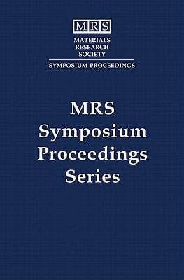 Surface Engineering for Manufacturing Applications: Volume 890 (MRS Proceedings)