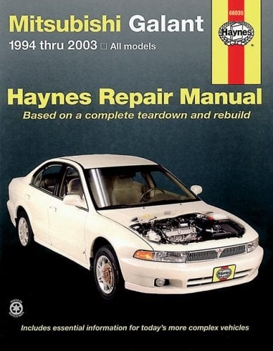 Mitsubishi Galant 1994 Thru 2003