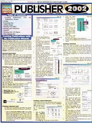 Publisher 2002