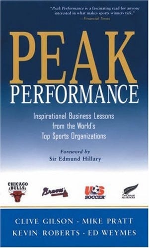 Peak Performance Inspirational Business Lessons from the World's Top Sports Organizations
